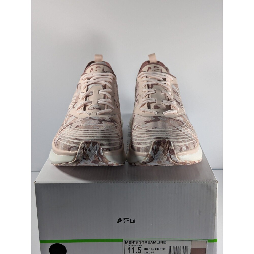 APL Athletic Propulsion Labs Streamline Mens 11.5 Creme Beachwood Camo NIB - Picture 6 of 12